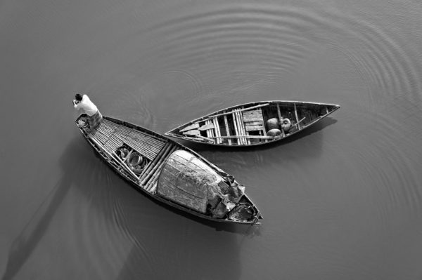 Twin - Limited Edition Black and White Photography Artwork by Sahidul Haque